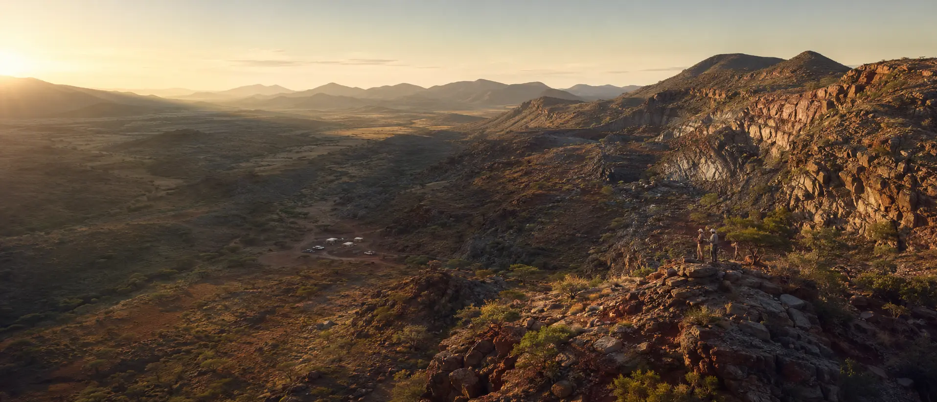 Illustrative northern Kenyan geological landscape